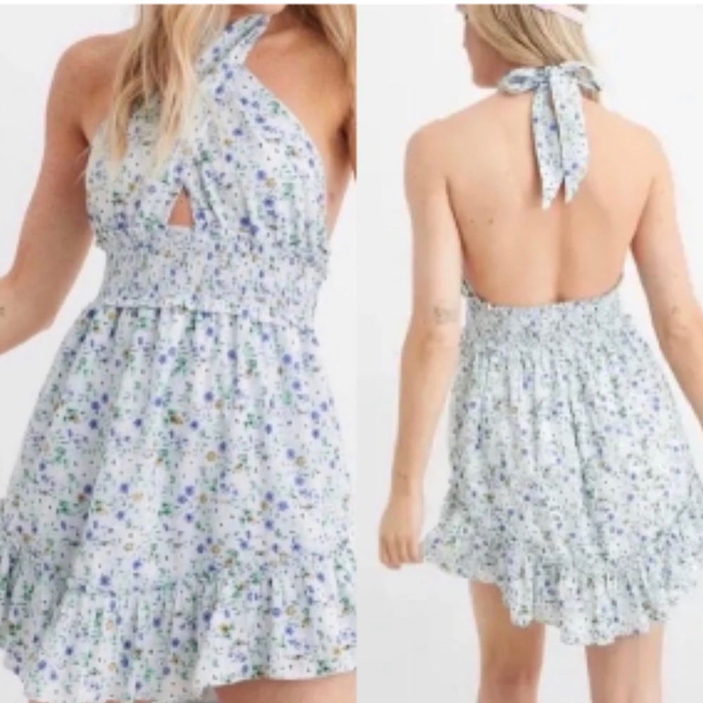 Aerie Floral Spring Fling Dress